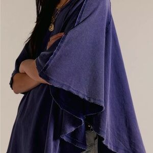 We The Free Dakota Tee. Navy Blue Women's lightweight sweatshirt #wethefree